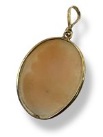 Pendant Mandile 1922 Woman Cammei  in Silver Conchiglia 2MCICM105 - 2MCICM105